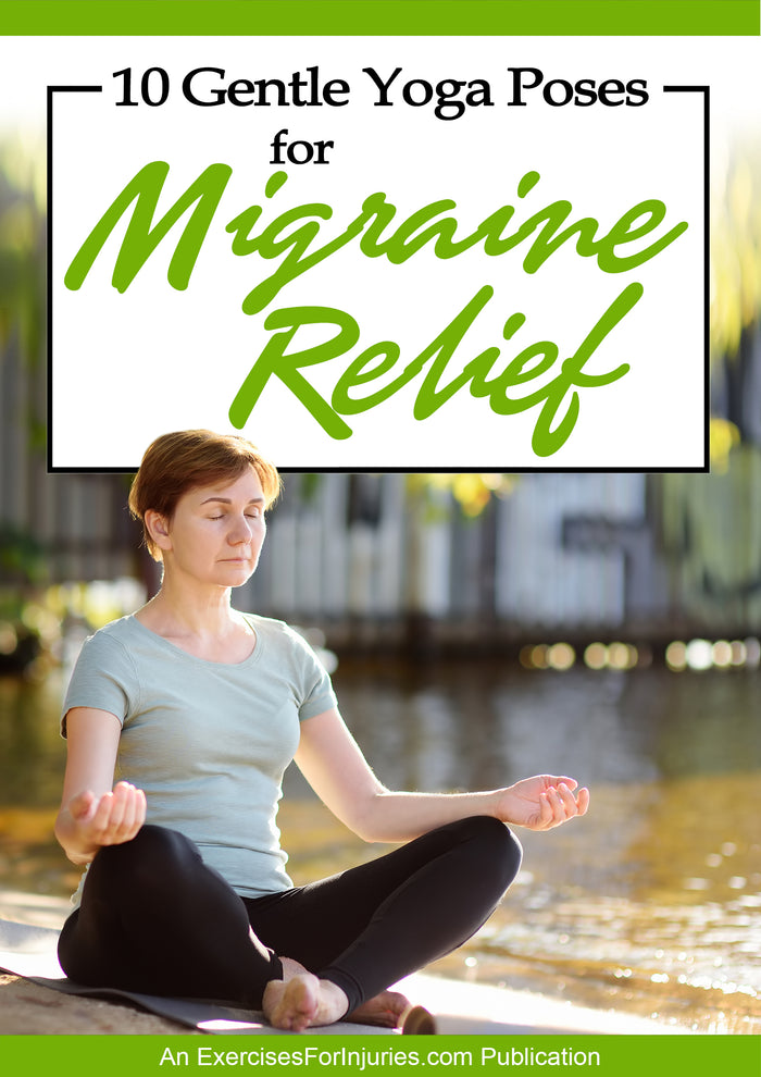 10 Gentle Yoga Poses for Migraine Relief - Digital Download (EFISP)