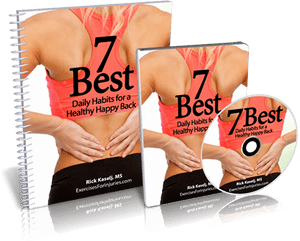 7 Best Daily Habits for a Healthy Back - Digital Download (EFISP)