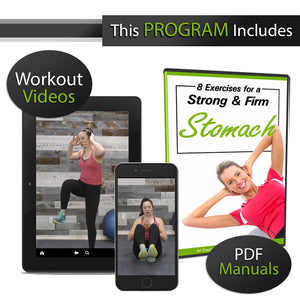 8 Exercises for a Strong & Firm Stomach - Digital Download (EFISP)