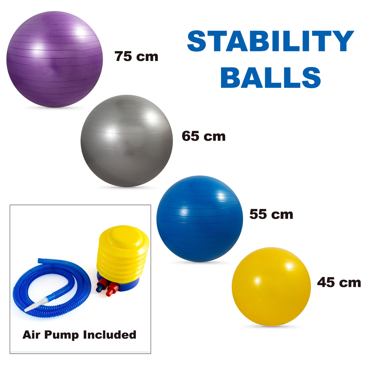 Anti-Burst Stability Ball (EFISP) – Exercises For Injuries